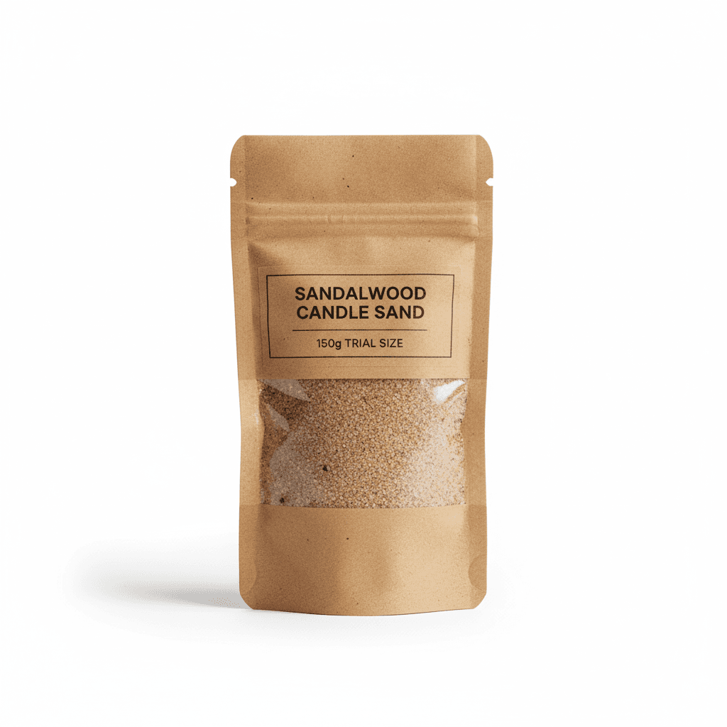 sandalwood mini candle sand