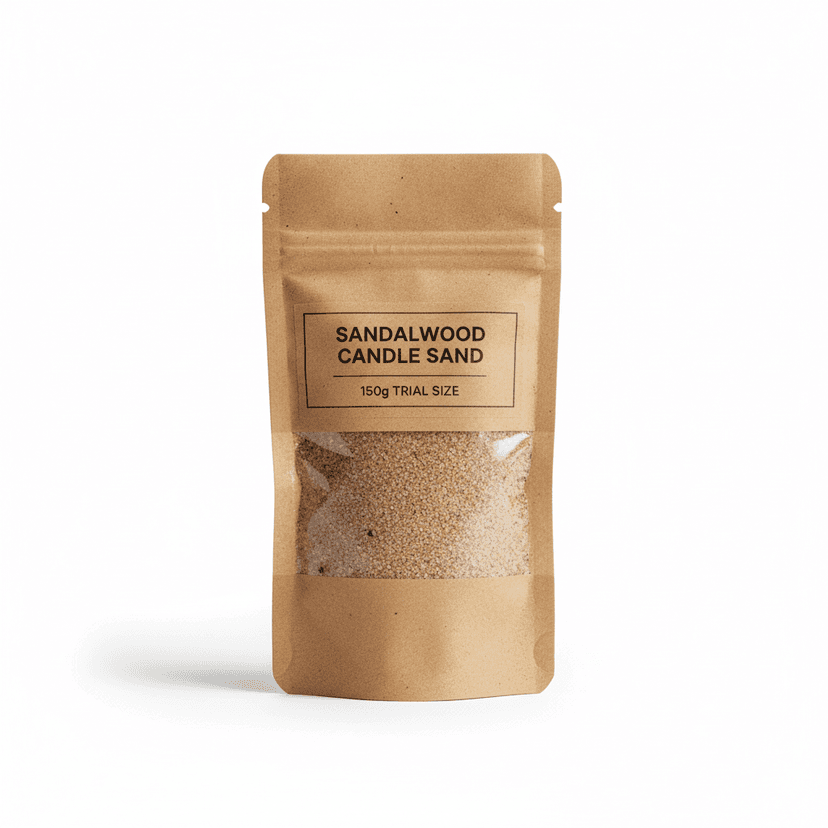sandalwood mini candle sand